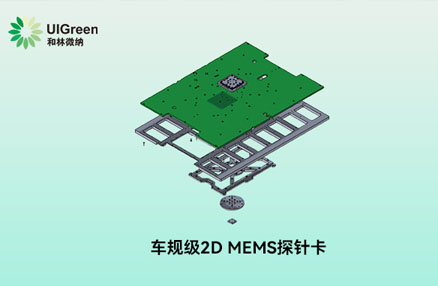 车规级2D MEMS探针卡，三温测试完成验收